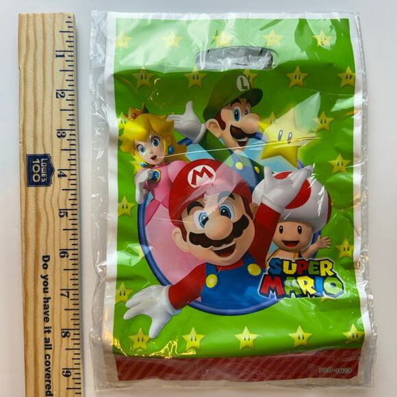 Mario Party Pack Plates & Napkins Birthday Nintendo Goody Bags Treat - Picture 3 of 10